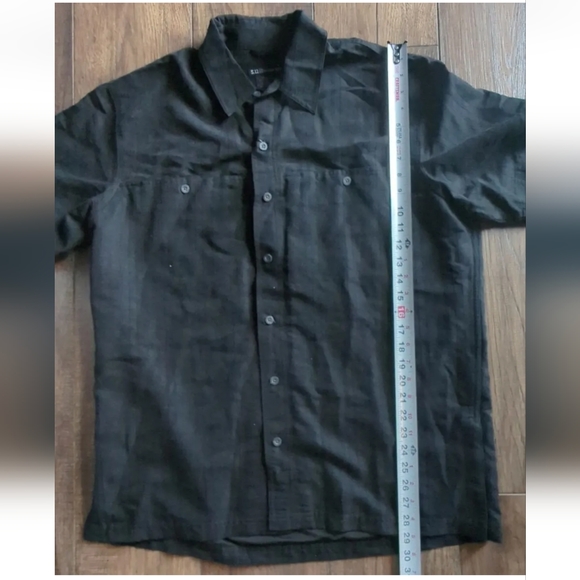 5.11 Tactical Series Mens Button Up Black Size Large Covert Casual Shirt NWT - Picture 7 of 14